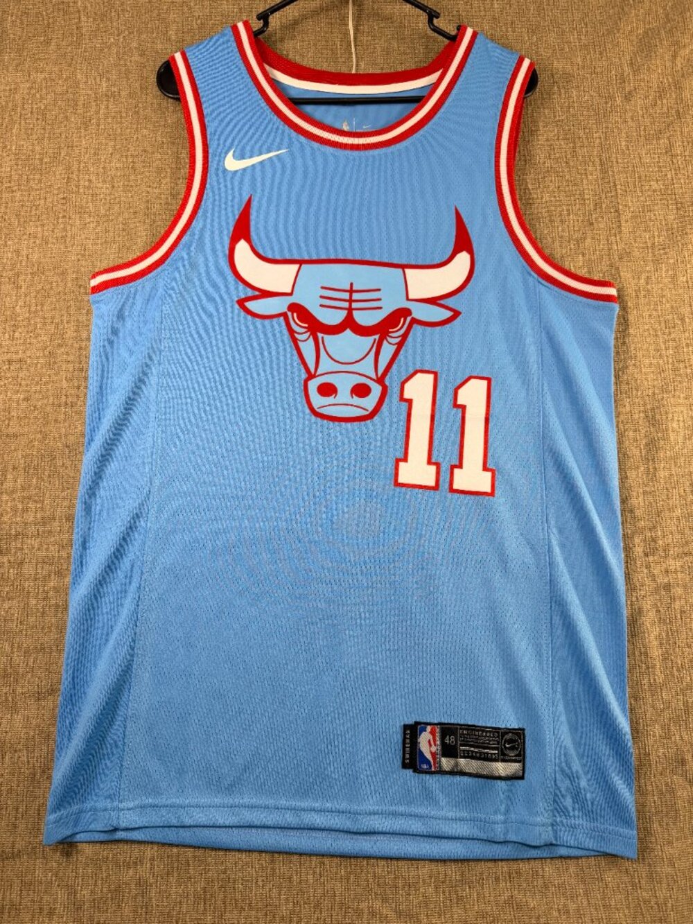Nike Chicago Bulls DeMar DeRozan #11 City Edition Swingman Jersey Size 48 M